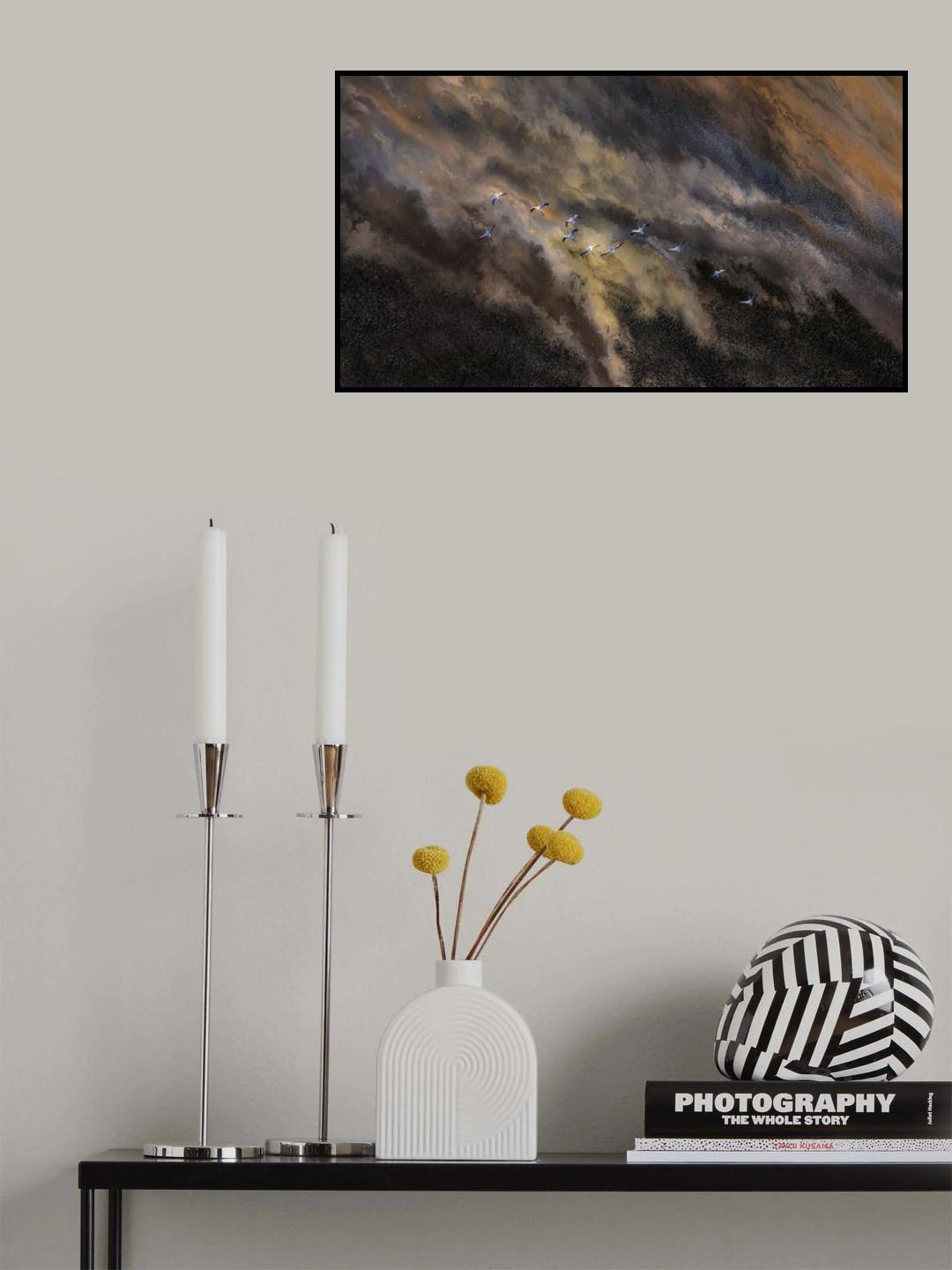 Flying in heaven Poster och Canvastavla