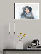 Snow Storm Poster och Canvastavla