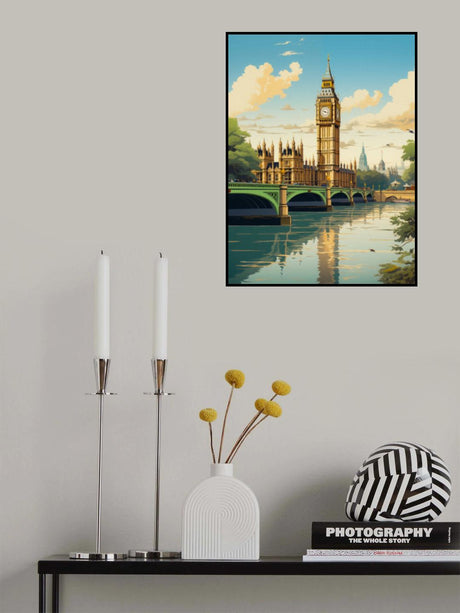View of London Poster och Canvastavla