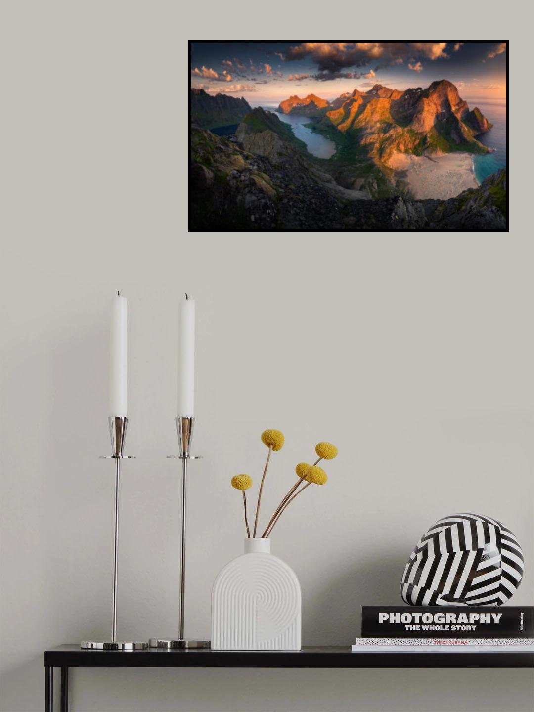 Helvetestinden Poster och Canvastavla
