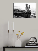 Girl in Canoe Poster och Canvastavla