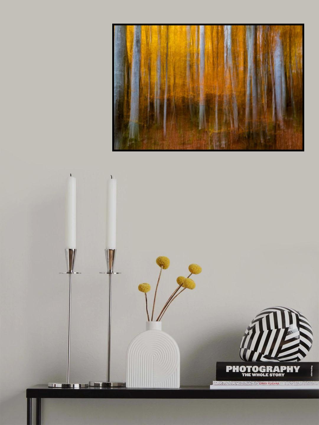 Feel of autumn ... Poster och Canvastavla