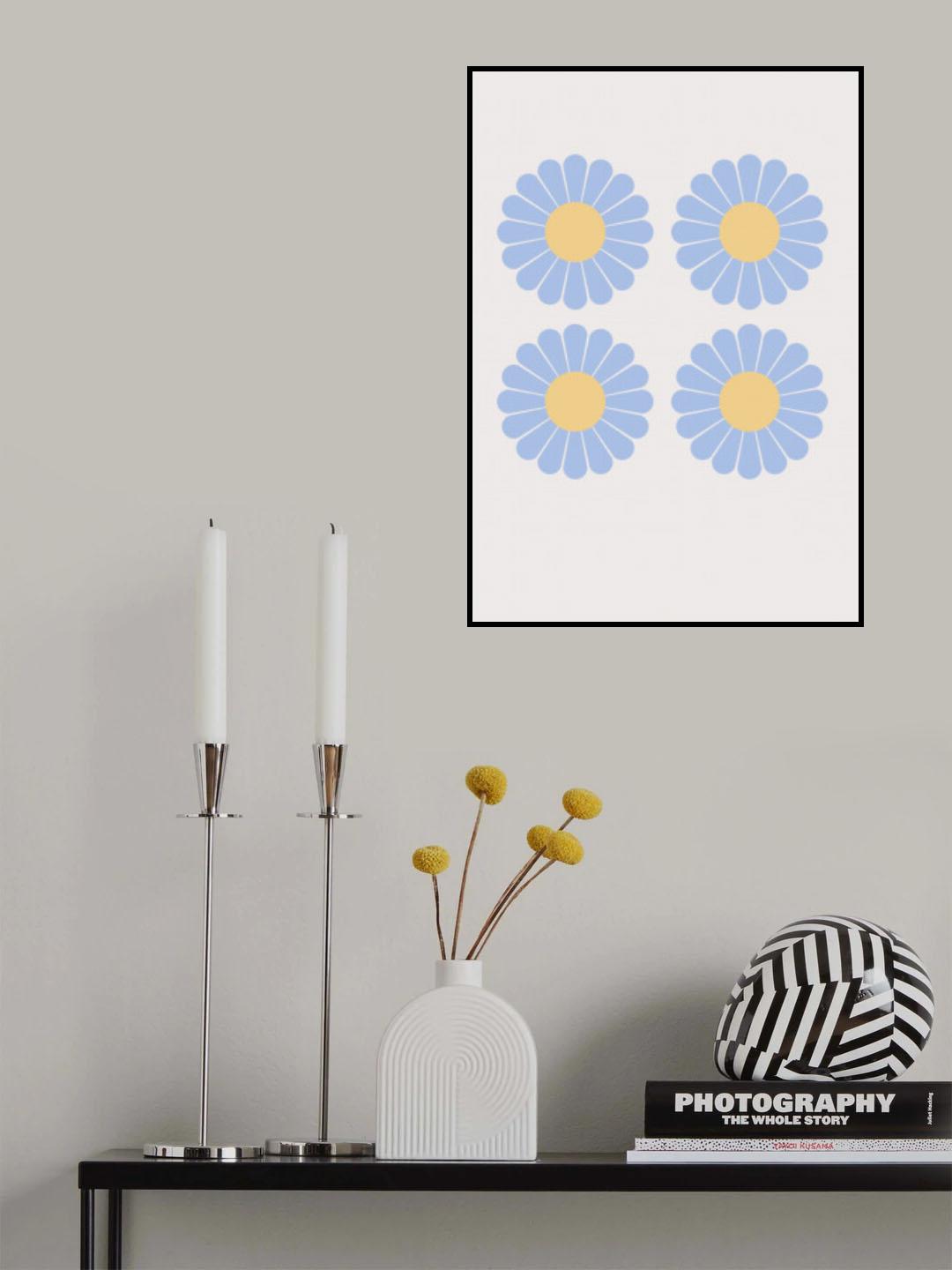 Flower Pattern 2 Poster och Canvastavla