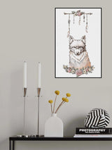 Wolf Art lock Poster och Canvastavla