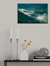 Foggy Valley Poster och Canvastavla