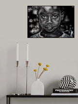Pokot tribe child-IV - Kenya Poster och Canvastavla