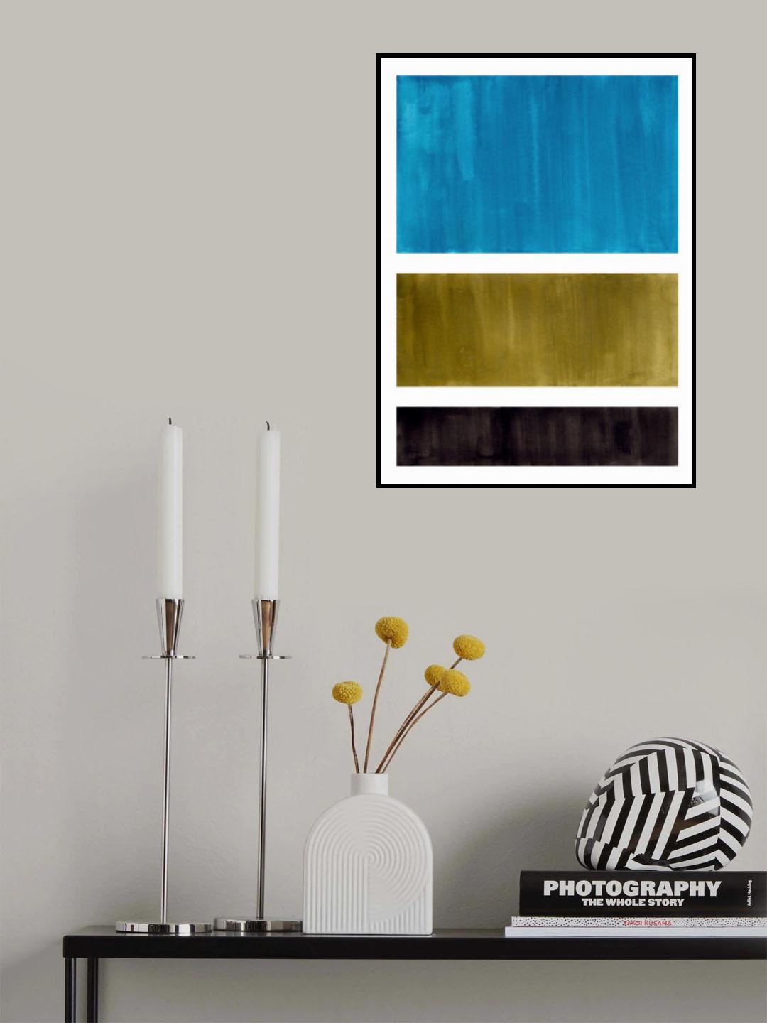 Colourfield 60 Poster och Canvastavla