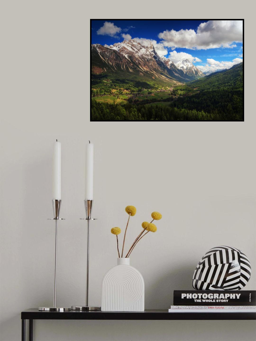 Un Valle Poster och Canvastavla