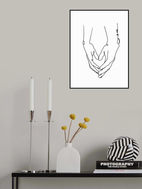Heart In Your Hands Poster och Canvastavla