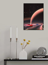 Saturn Traffic Poster och Canvastavla