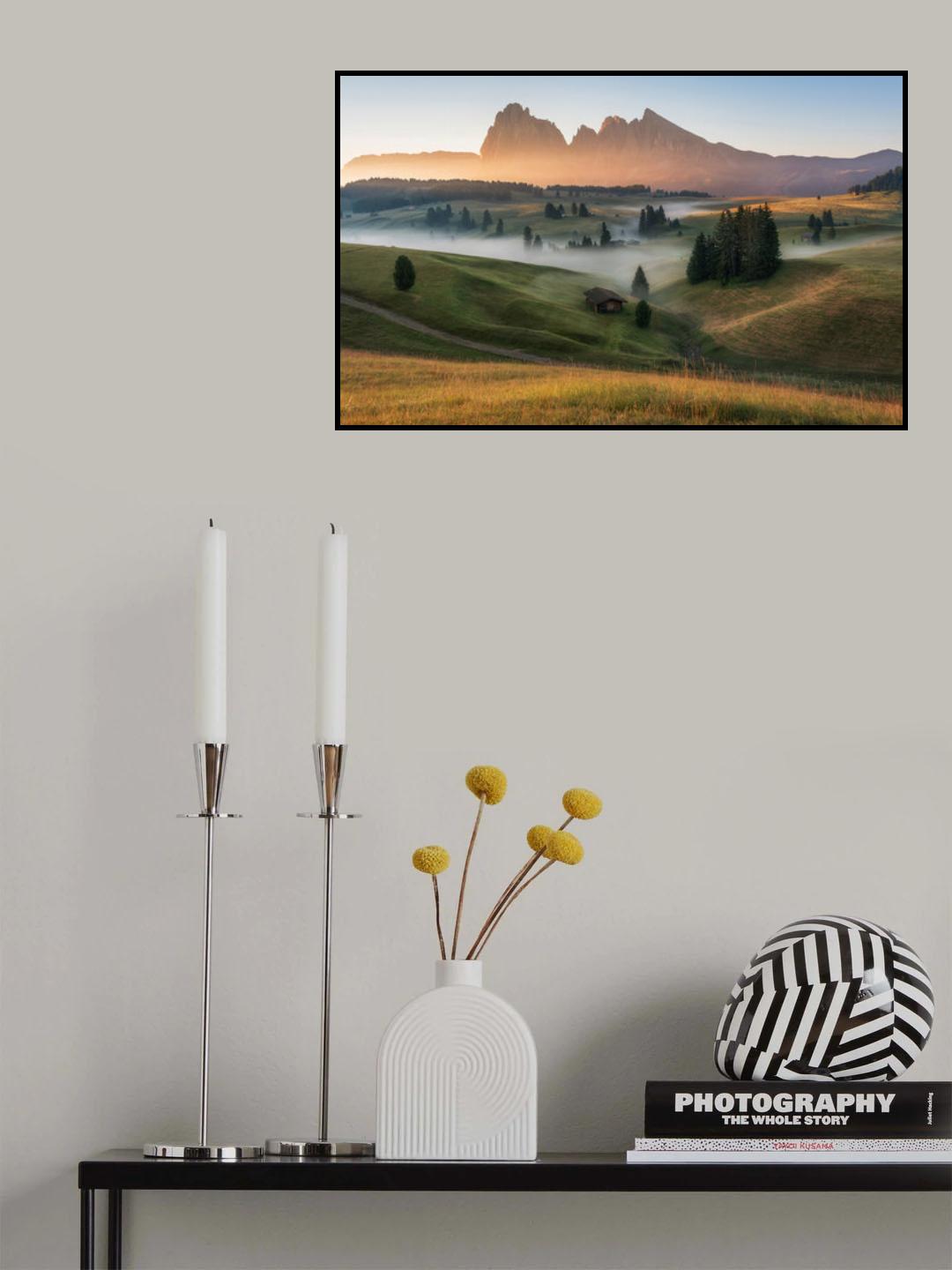 Alpe di Siusi Poster och Canvastavla