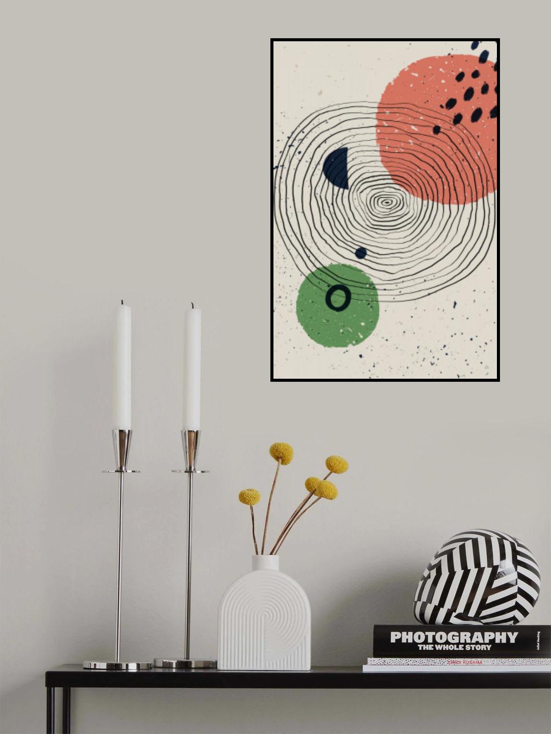 Abstract Poster Series #2 Poster och Canvastavla