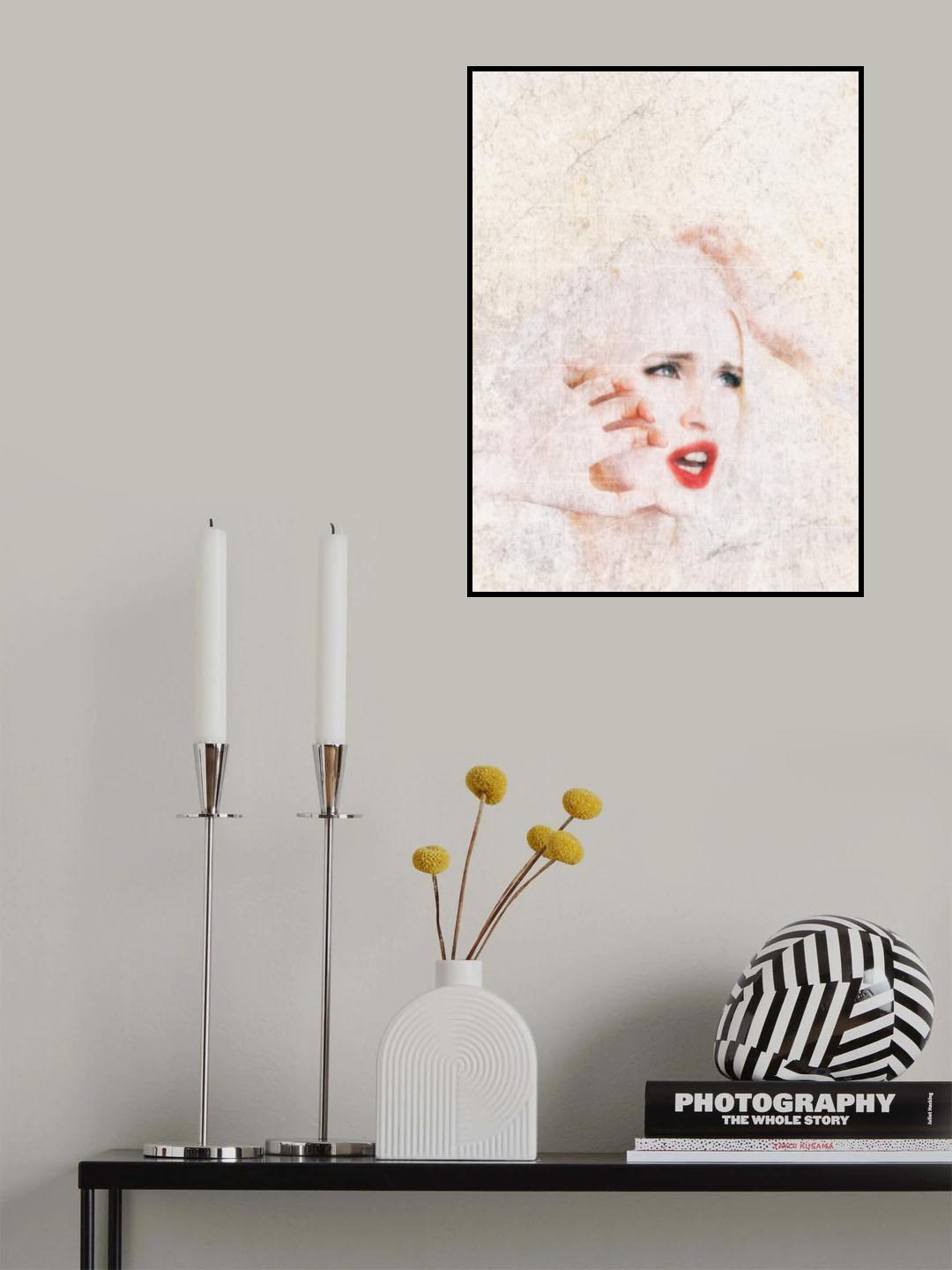 Scream Poster och Canvastavla