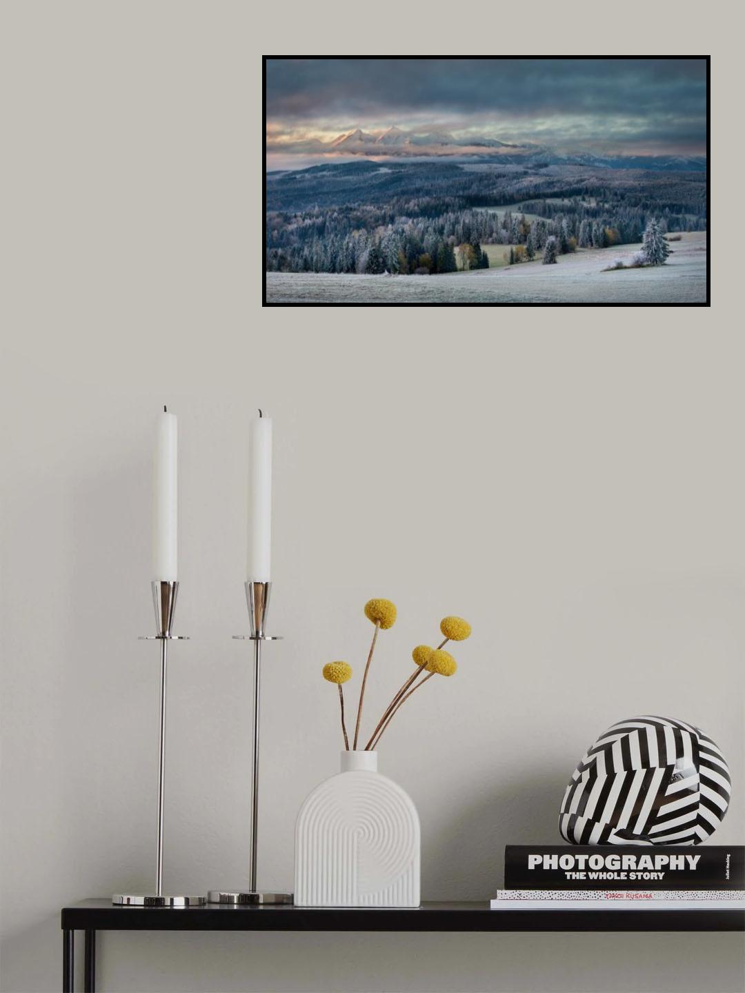 First touch of winter Poster och Canvastavla