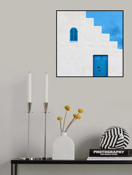 Life in Blue Poster och Canvastavla