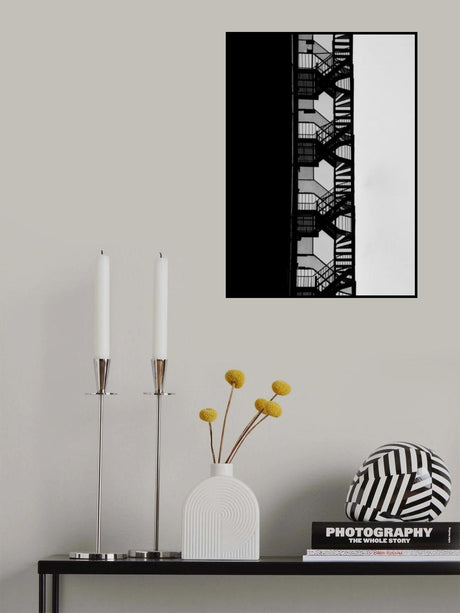 Urban texture - Manhattan, New York Poster och Canvastavla