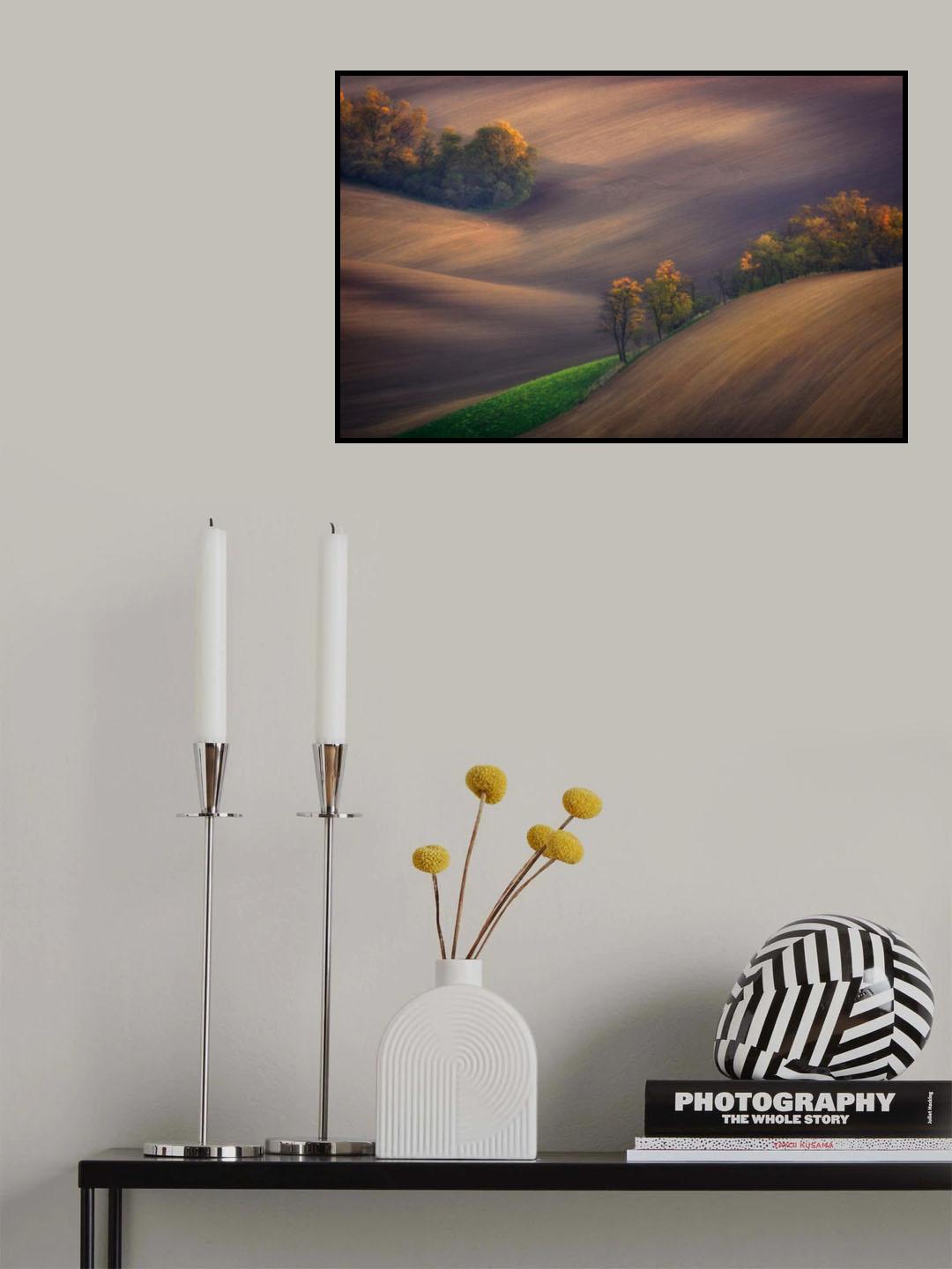 Fields of South Moravia Poster och Canvastavla
