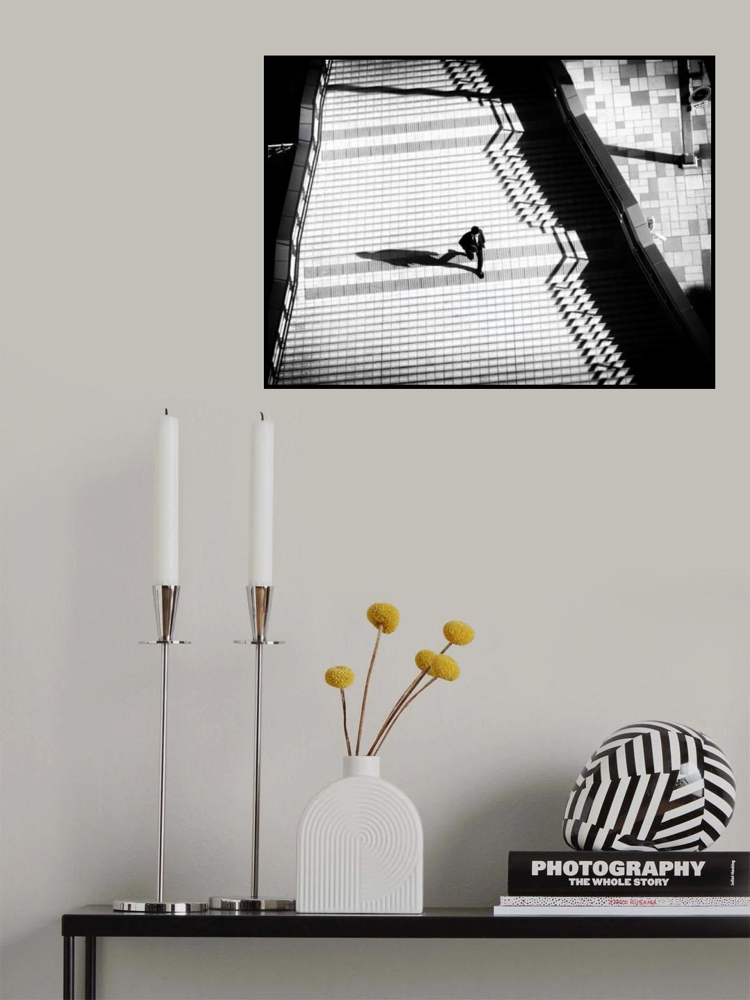 The oblique rays Poster och Canvastavla