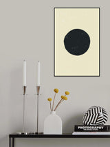 Black Minimal Shapes Series #4 Poster och Canvastavla