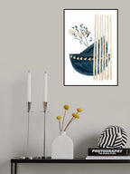 Blue Bowls 3.png Poster och Canvastavla