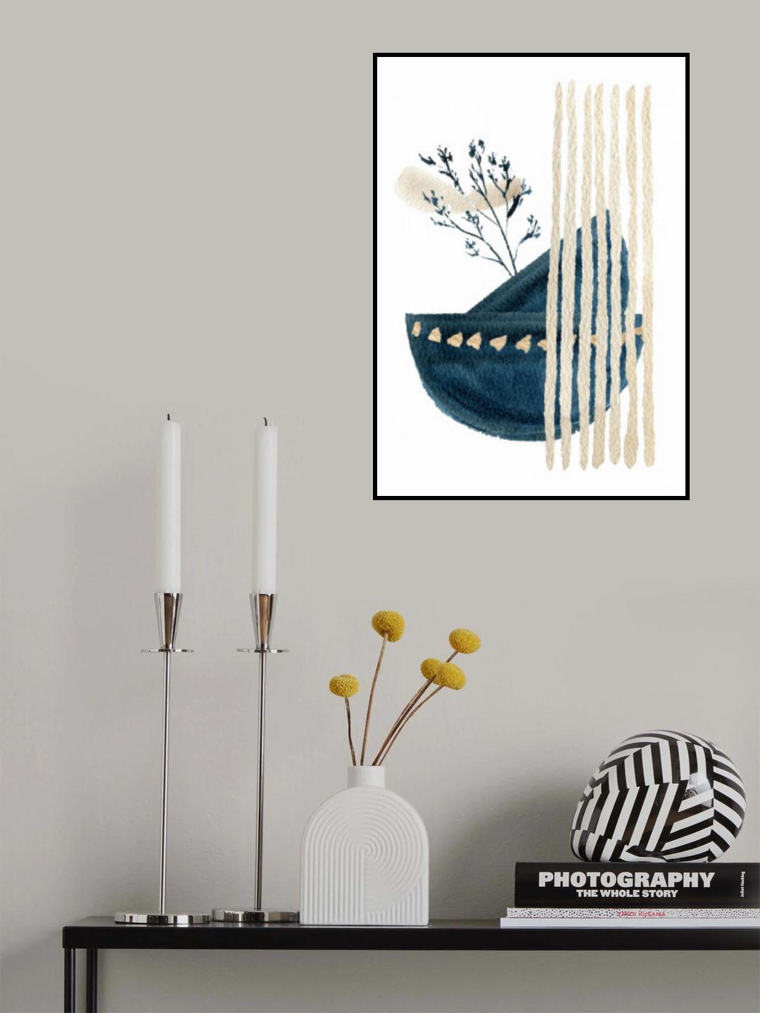 Blue Bowls 3.png Poster och Canvastavla