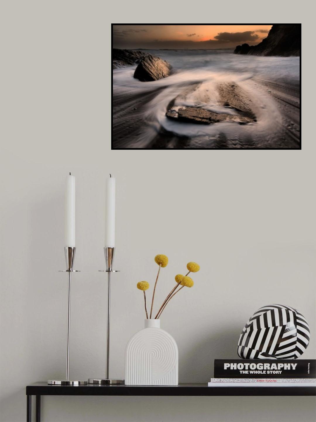 Long Strand Poster och Canvastavla