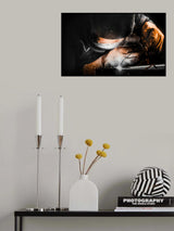 At work Poster och Canvastavla