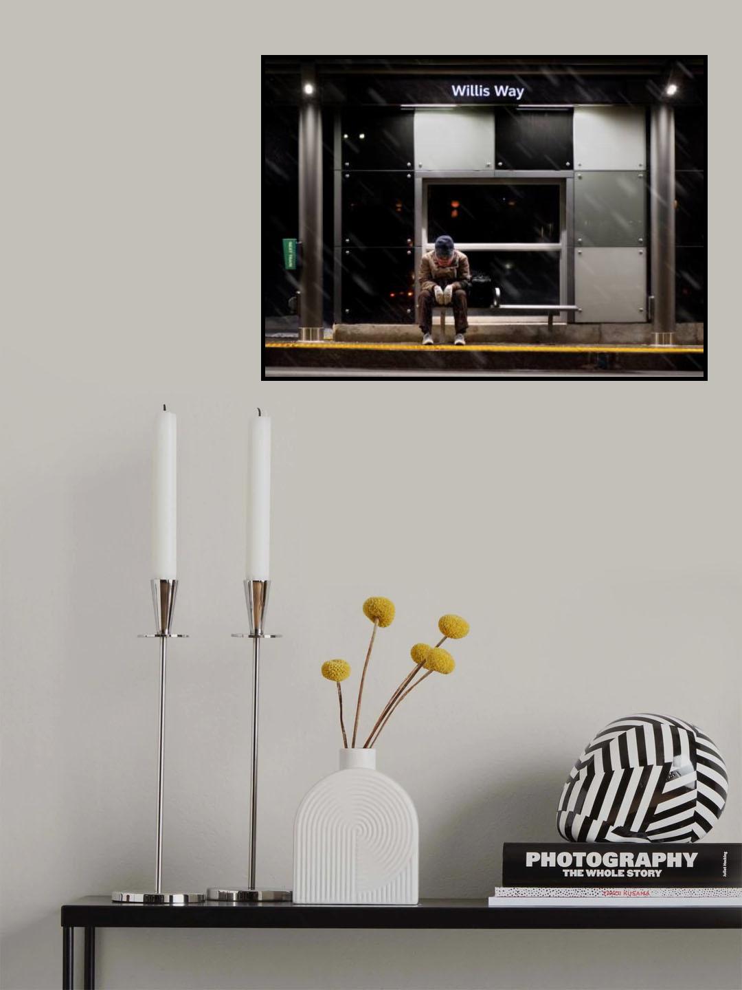Alone Poster och Canvastavla