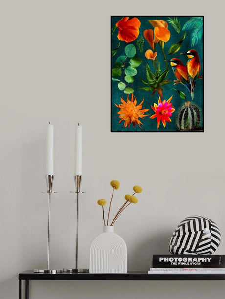 Cactus Collage.png Poster och Canvastavla