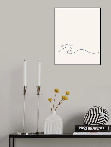 Ride The Wave Poster och Canvastavla