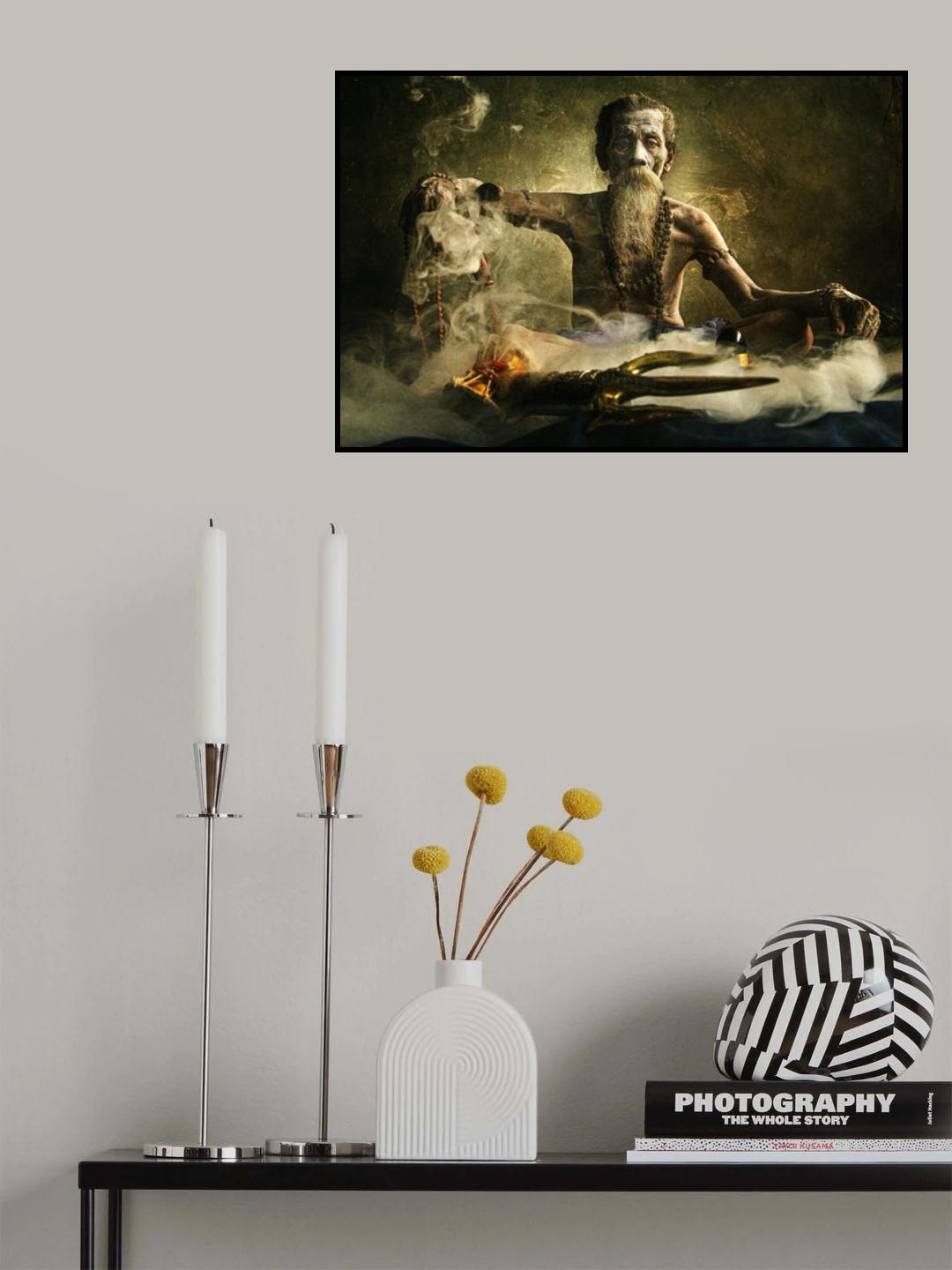 Aghora enlightned Poster och Canvastavla