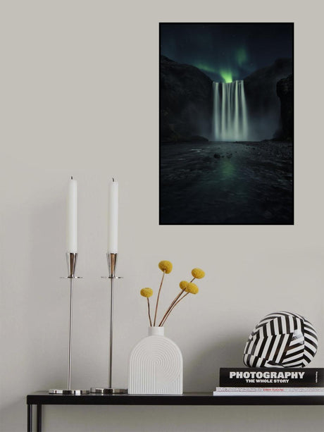 Green night Poster och Canvastavla