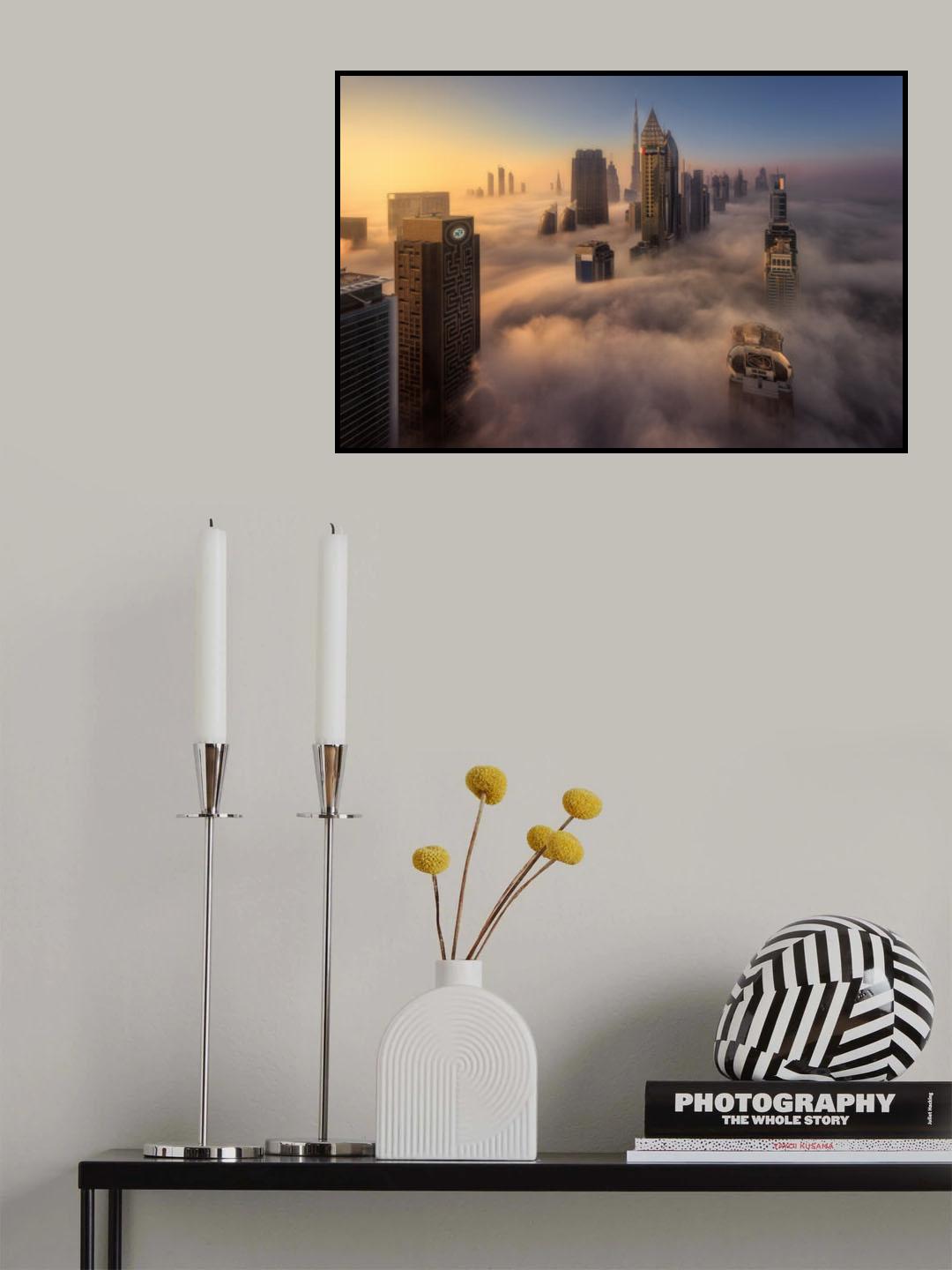 Cloud City Poster och Canvastavla