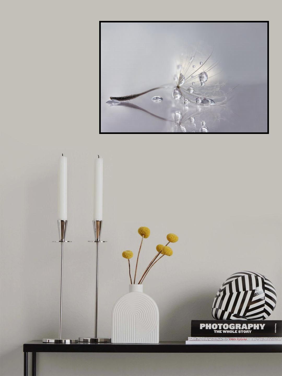 Silver Poster och Canvastavla