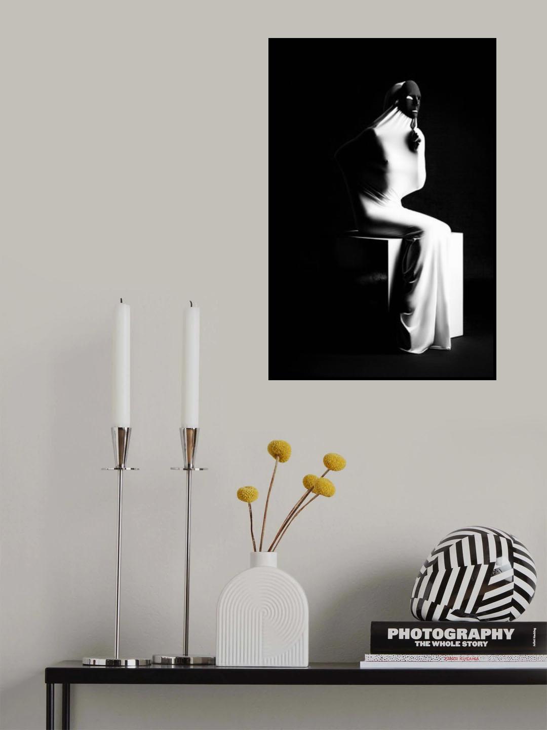 Theater of Black and White Poster och Canvastavla