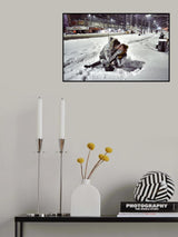 Winter kiss Poster och Canvastavla
