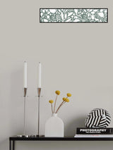 Scandi green white pattern Poster och Canvastavla