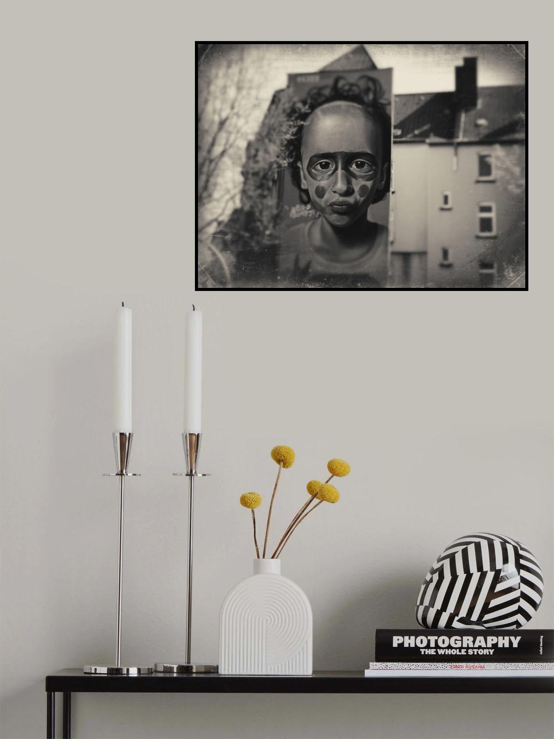 wall painting Poster och Canvastavla
