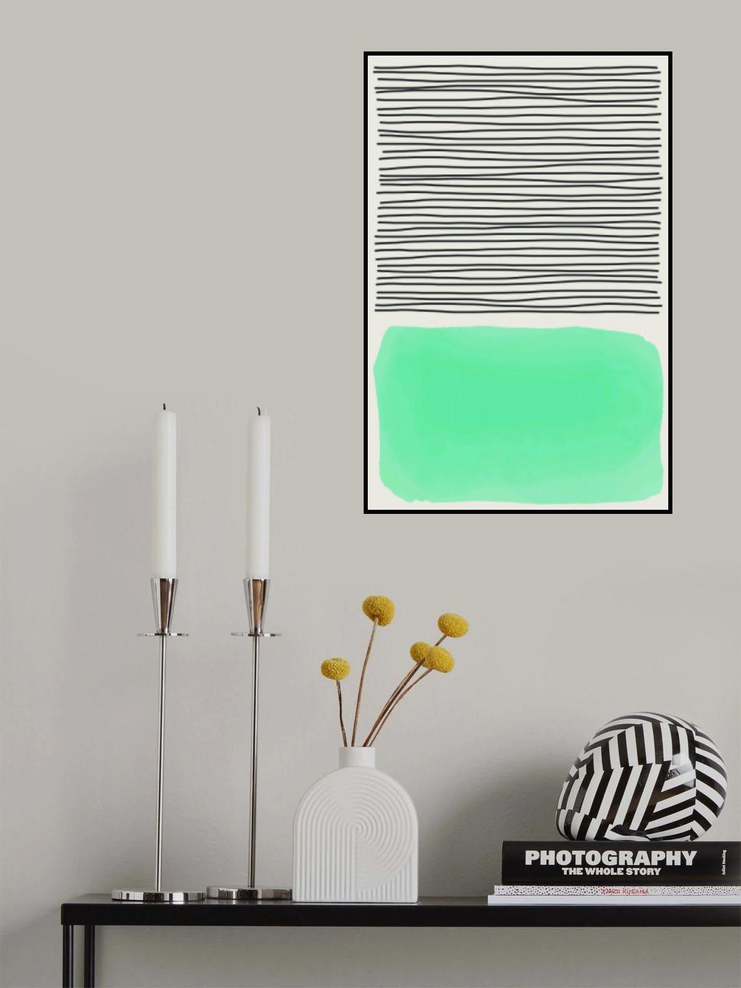 Minimal Abstract Series #4 Poster och Canvastavla