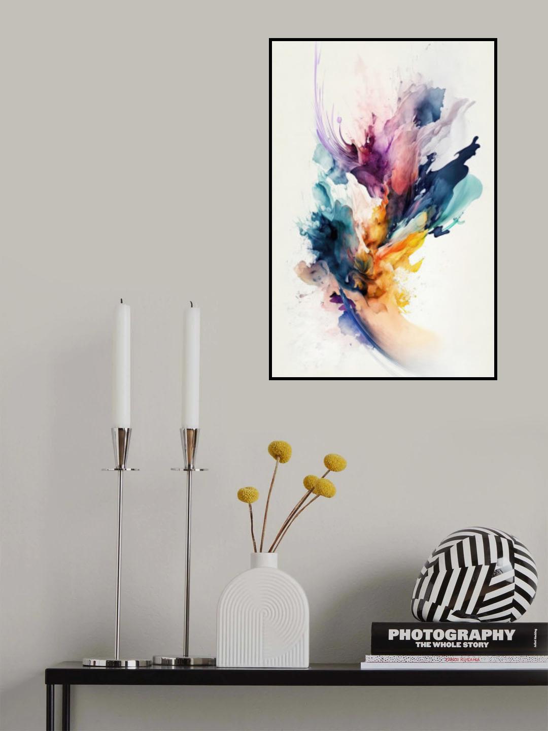 Whispers of Color Poster och Canvastavla