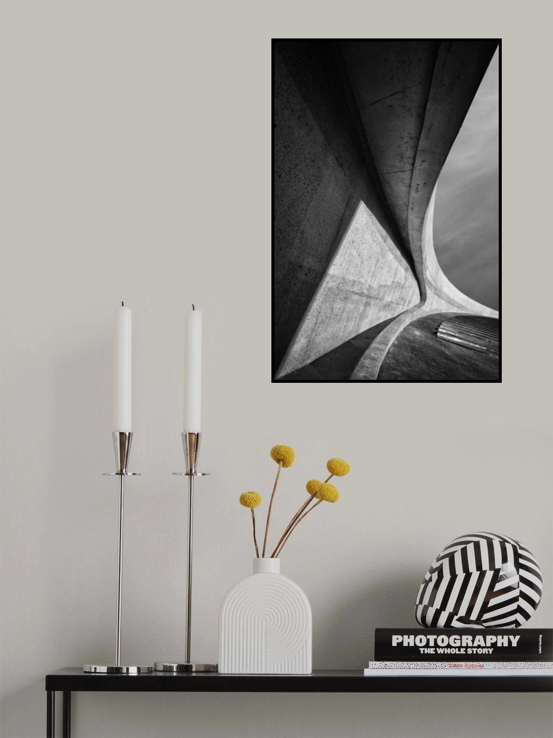 Heavy concrete Poster och Canvastavla