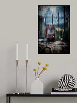 Il treno della montagna Poster och Canvastavla
