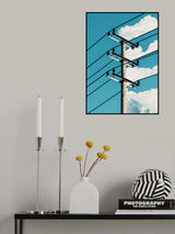 Slice Clouds Power Poster och Canvastavla