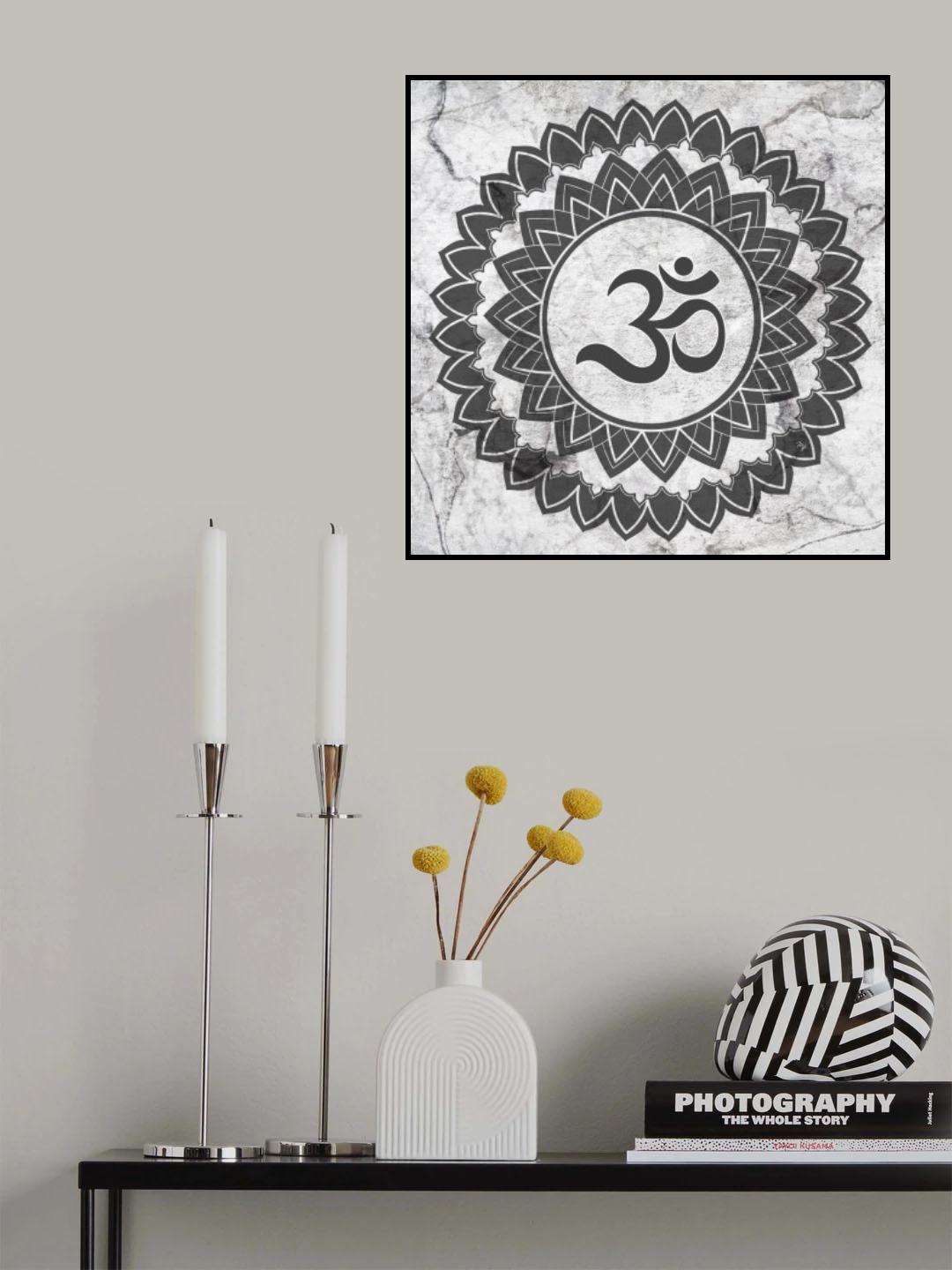 Mandala Poster och Canvastavla