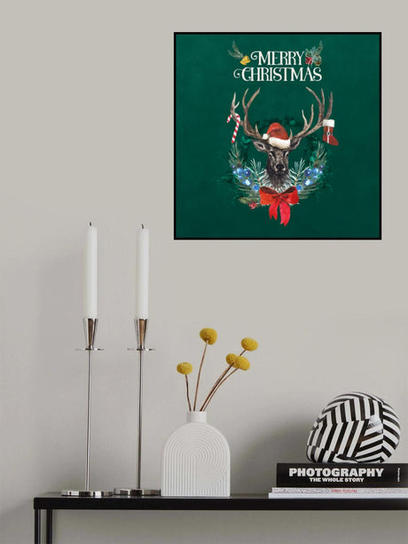 Merry Christmas Poster och Canvastavla