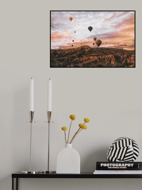 Cappodocia Hot air Balloon Poster och Canvastavla