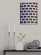 The interlocking cubes Poster och Canvastavla