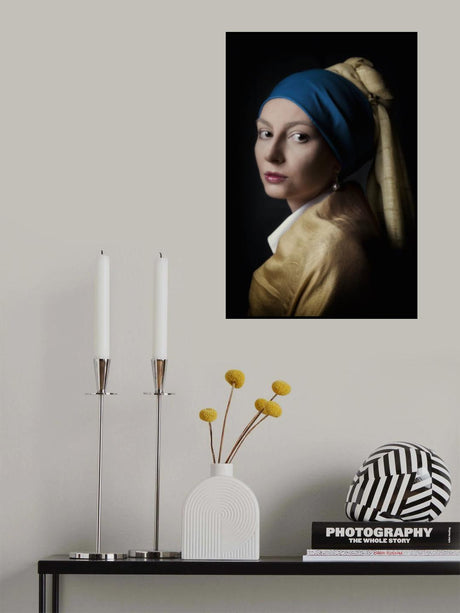 Vermeer in my mind Poster och Canvastavla
