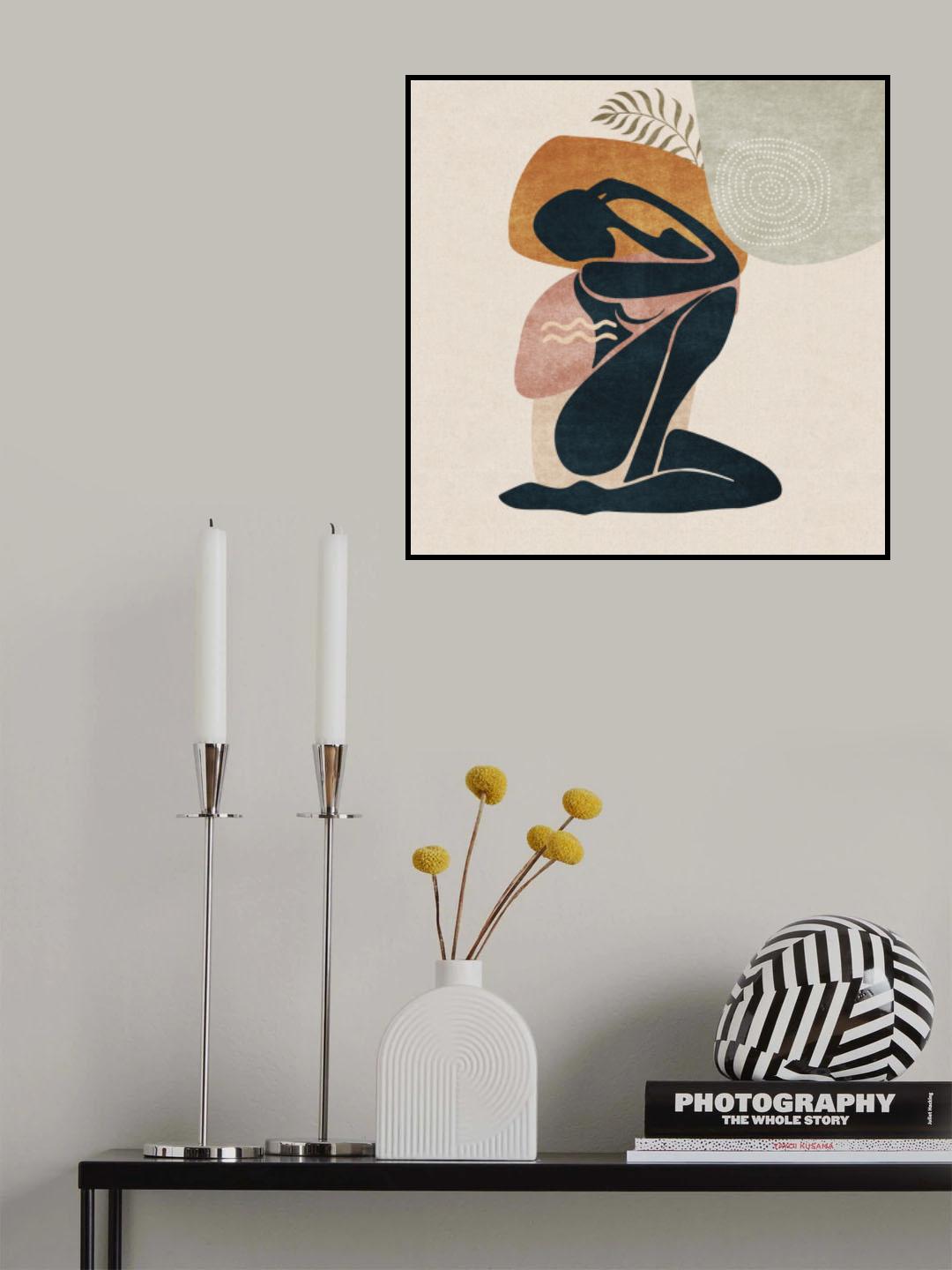 Lady Poster och Canvastavla