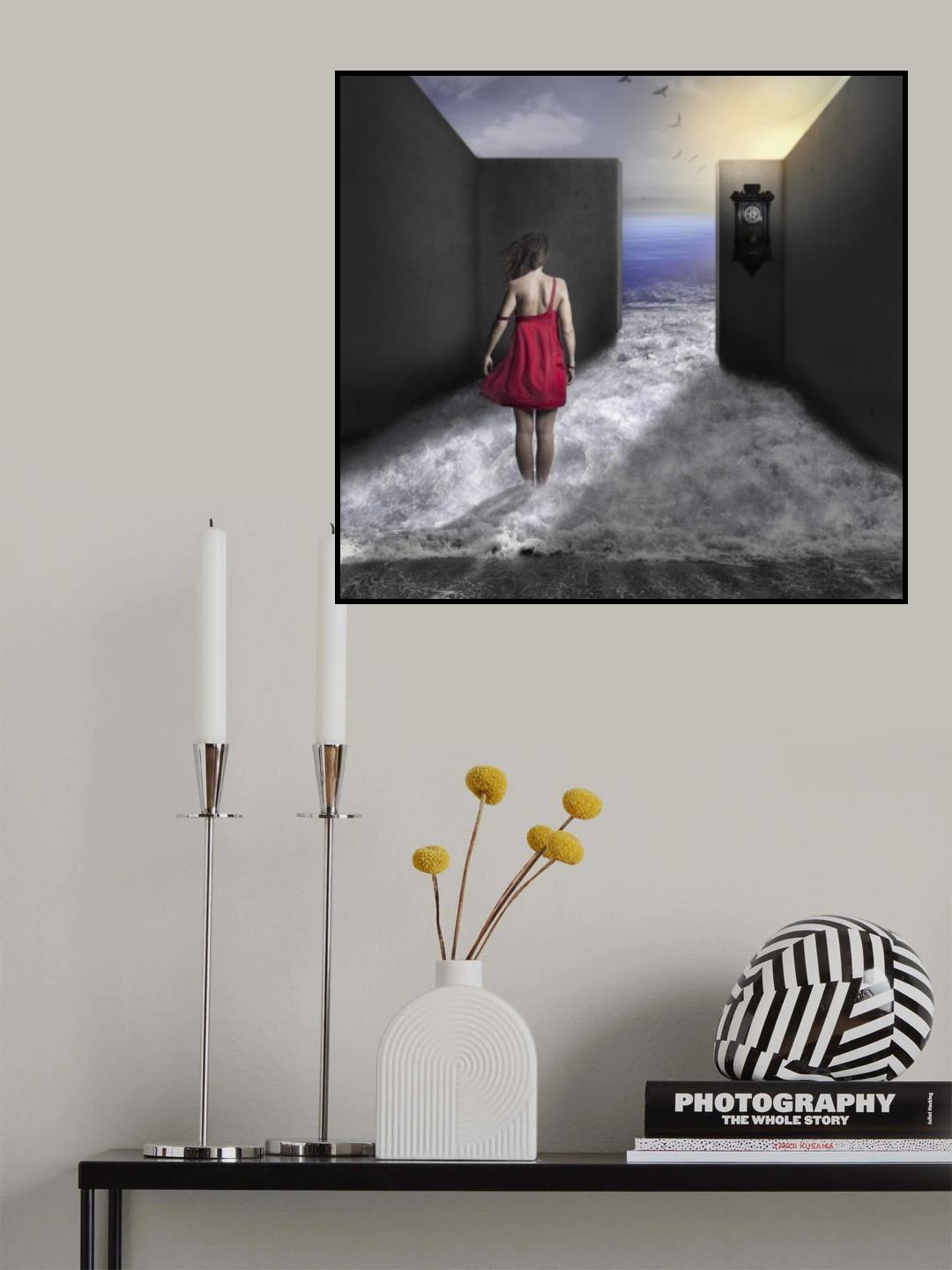 Contra marea Poster och Canvastavla